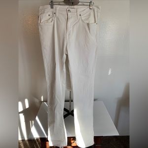 Goodfellow Slim White Jeans 33 x 32 Preowned
